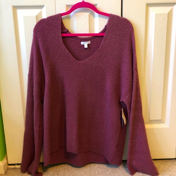 ABOUND purple syrup sweater - Picture 1 of 10